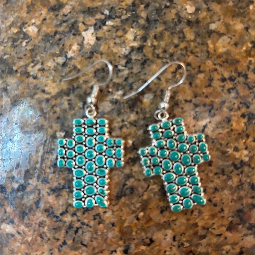 Southwest turquoise earrings